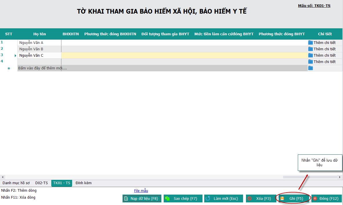 Hình minh họa trong bài hướng dẫn lưu trữ