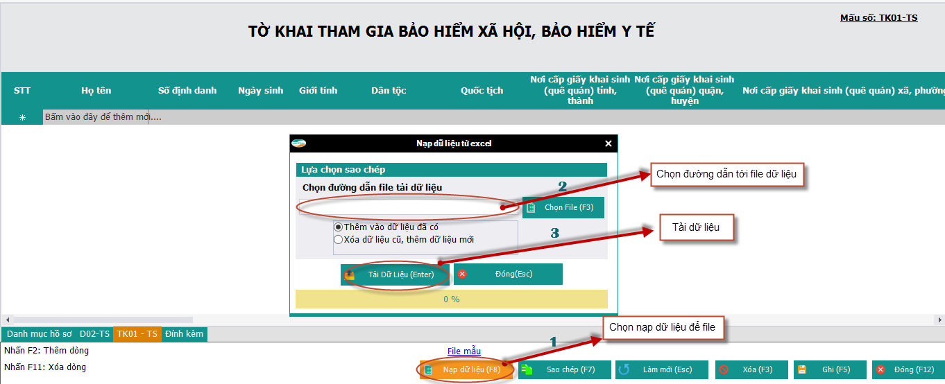 Hình minh họa trong bài hướng dẫn lưu trữ