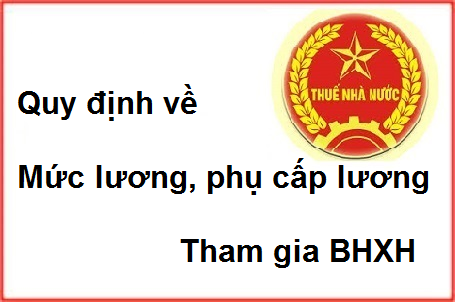 Phụ cấp lương tham gia BHXH Phụ cấp lương tham gia BHXH