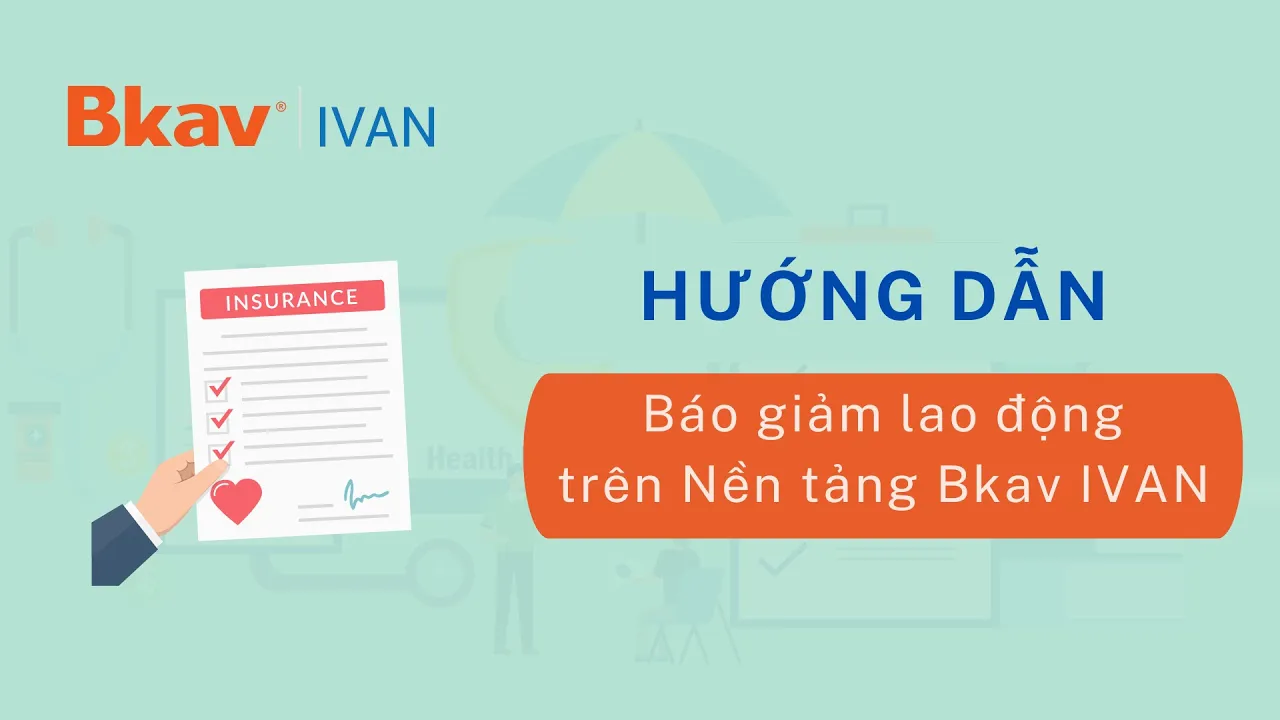 Video Bkav IVAN: kê khai và nộp hồ sơ báo giảm lao động